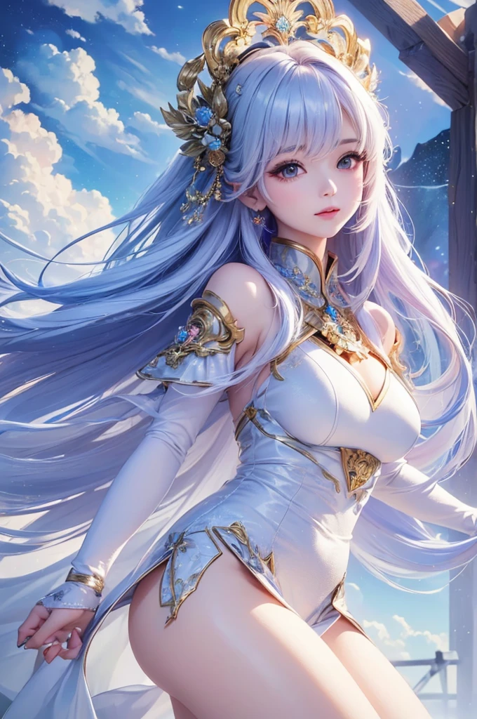 (logo、masterpiece、8k、table top、RAW photo、wonderful、最high quality、フォトリアルでvery detailedなCG統合8k壁紙、high quality、very detailed、Narrative poem、particle effects、dynamic effects、Depth of text realm、movie light、Lens flare、ray tracing)、fantasy、(1 beauty、light purple hair、beautiful face、real face、detailed eyes、beautiful skin、woman dancing gracefully:1.7、woman dancing gracefully:1.7)、Windになびく髪、hair bouncing、髪がWindに踊る、hair jump、halter neck、Leather Pantsuit、leather jacket、silver earrings、night、Wind、darkness、雪とhoarfrost、frigid winter day、snow-capped mountains and forests、hoarfrost、snow-capped mountain々、The beauty and brilliance of frost-covered trees、A meadow of silence and beauty in a world of ice and snow、vast land、Lakeside、wonderful景色、美しい自然のWind景、night空、Wind、cherry blossoms、cherry blossomsの花びらが舞っている、cherry blossoms吹雪、falling petals