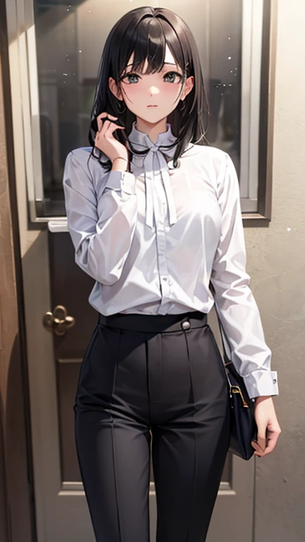 (realistic:1.3), finely detailed, quality, rembrandt lighting, (masterpiece:1.2), (photorealistic:1.2), (best quality), (detailed skin:1.3), (intricate details), dramatic, ray tracing, 1girl, japanese girl, 21 years old, detailed skin texture, (blush:0.5), (goosebumps:0.5), subsurface scattering, smiling, medium breasts, short hair, parted bangs, ss pencil skirt, red pencil skirt cowboy shot, (outdoors, bright sunny day), <lora:ss pencil skirt_V1.1:1>