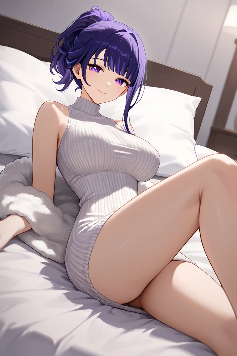 1girl, beautiful woman with emphasis on slim abs: 1.3, (short hair, big breasts: 1.2), tight tank top: 1.2, black tight shorts, sexy pose, sitting ,super delicate face, delicate eyes, double eyelids, home, sex with me face, oriental woman
