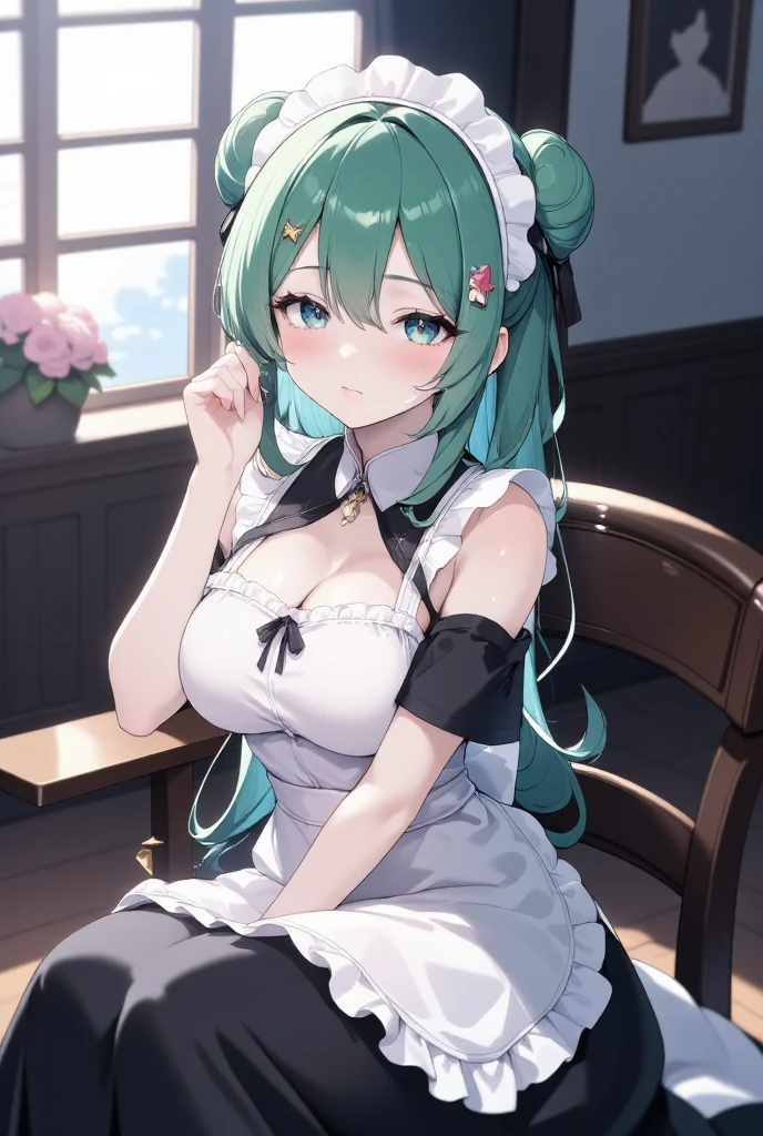 (masutepiece, High resolution, Photorealsitic:1.4), (Beastman woman working in tavern wearing maid clothes that emphasize common in sensual and statue-like figure games:1.3), Extremely small fabric area、Maid clothes with wide open chest、Has cat ears、(Shortwear, tight-fitting clothes、large full breasts at home、Beautiful breasts like af art、Beautiful pubic area like a work of art、Draw the pubic area clearly、Wide legs open、The pubic area must be wet、I have my legs open、wide opening crotch、The hole in the pubic area expands、Push it apart with your hands to show off your pubic area、White liquid overflowenitals、simple background、Sexualces、(Jade-colored hair:1.2)on EOS R5 mirrorless camera:1.2), (Paired with Canon RF 24-70mm f/2.8 L IS USM Lens。:1.2), (Capture the realism of the moment:1.2), (Celebrate the magical charm of meeting the forest:1.2), (Captivating photos that bring fantasy to life:1.1),