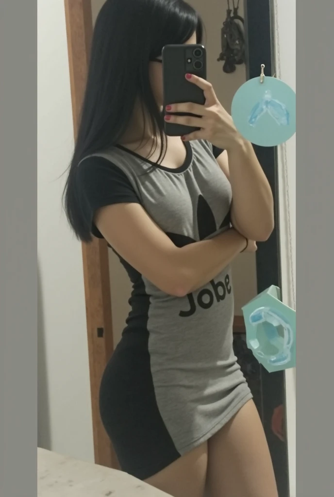 (No bra), (nipples visible under shirt), (long nipples), (hard nipples), (poking nipples:1.1)