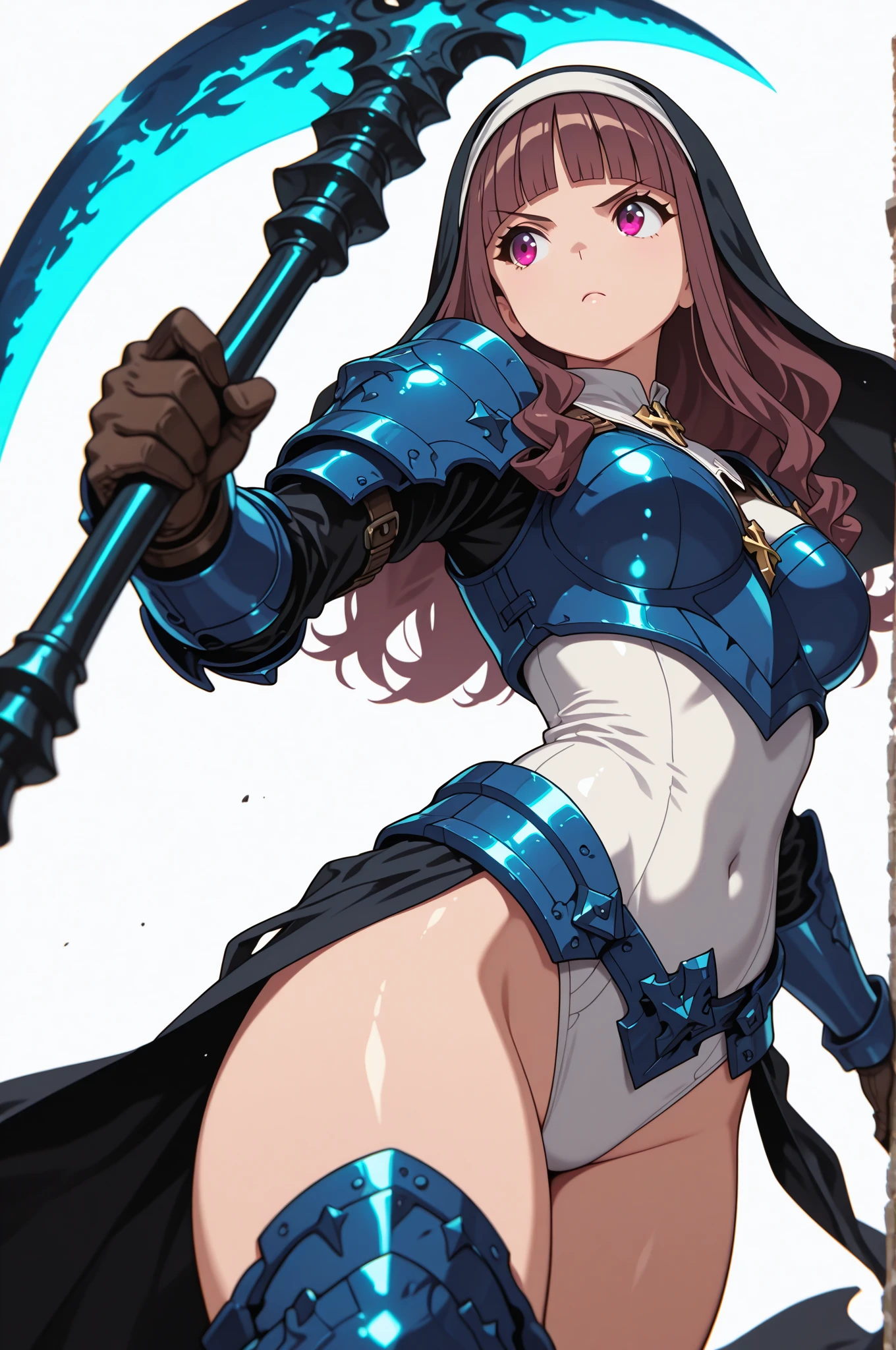 (((whole body:1.2))), (((Highest quality))) ,  woman, Reference Sheet, alone, 20years old, cute, 独奏, Swordsman, helmet, gladiator, breast plate, gloves, gauntlets, pussy, Big Breasts, ax, Big Axe, cat ears , Thigh height, Loin cloth only,  Medium Hair, Light reddish brown hair, parted bangs, 1girl,cute, garter belt, short boots, left hand on Hips, Twin tails, chainmail armor