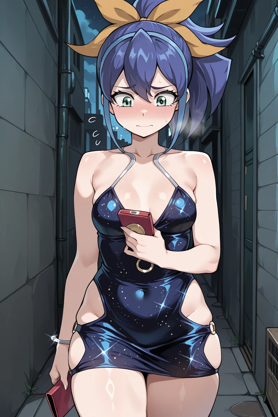 nabiki,
(breastlift:1.2), breast lift,
kawaii, small face,
large breasts, :o,
(leotard panties), cameltoe,
masterpiece, best quality, ultra-detailed,
bathroom,
looking afar, looking ahead,
1girl, solo,
<lora:NabikiTendo_character-20:0.8> <lora:raveclothesv1:1>