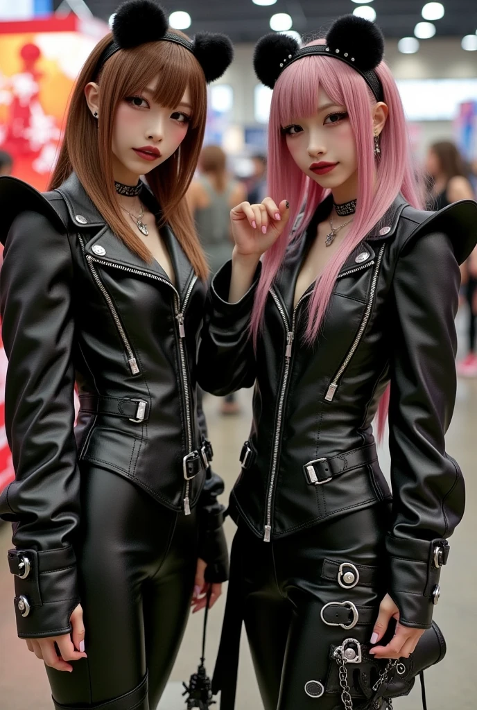 20yo woman， （masterpiece： 1.4）， （8k， reality， original photo， best quality： 1.4）， Japan， （1 girl）， beautiful face， （Real faces： 1.4）， （pink hair， short hair： 1.3）， hairstyle， Realistic blue eyes， beautiful details eyes， （reality skin： 1.3）， beautiful skin， Attractive， ultra high resolution， Super realistic， HD， golden ratio， （Detailed face： 1.4），Pink short hair, big ass emphasized，(jacket with open zipper:1.9), looking into camera，(without bra) , (without pant) , (without panties), standing in public