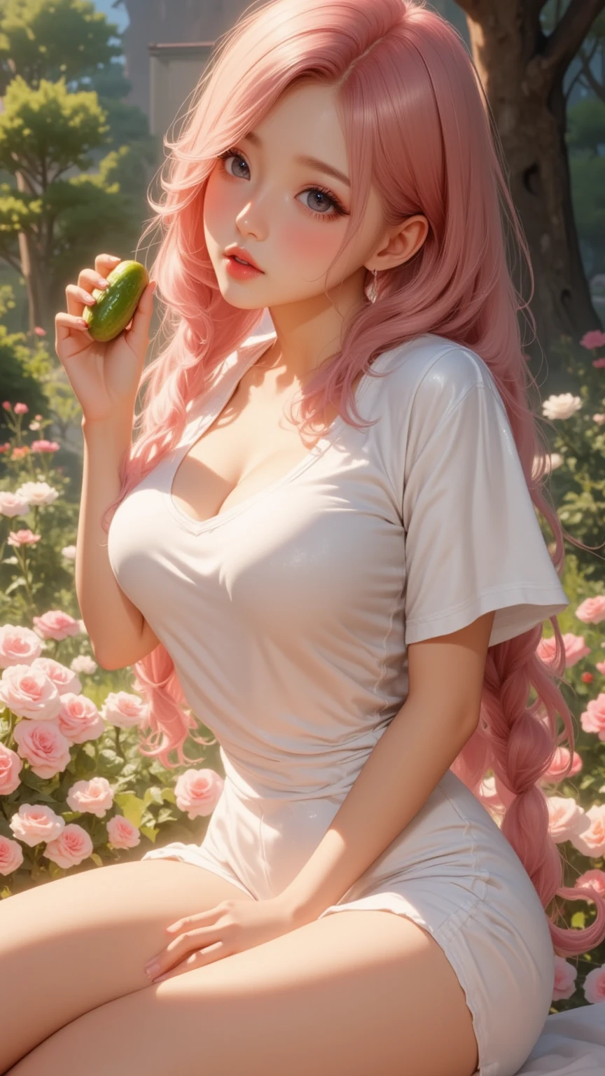Masterpiece, pretty girl, busty slim firm body