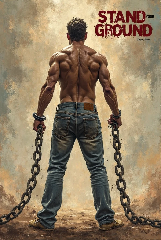 A person breaking free from chains or barriers, symbolizing liberation through focusing on what can be controlled.