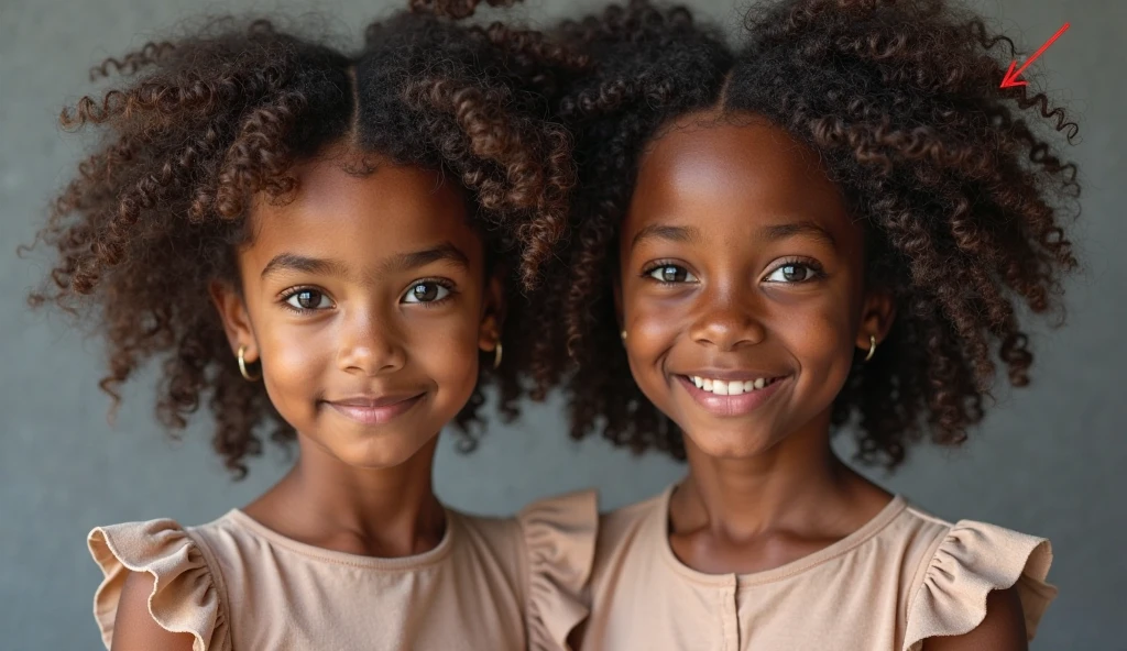 Black woman with short black curly hair, brown eyes, Viking Era, smiling 