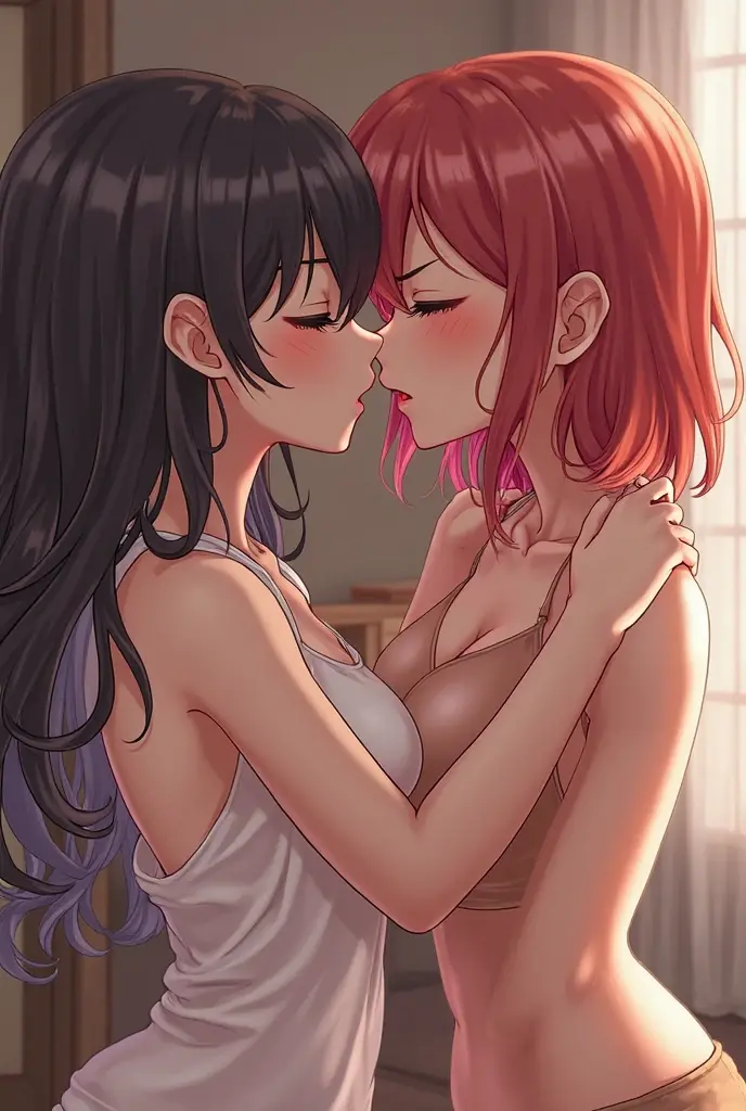 Big Breasts、Full nudity、Close Contact