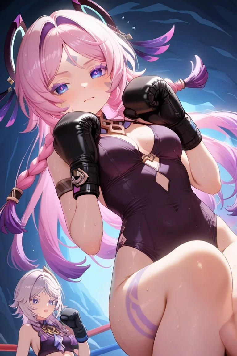 (Best quality, 8K, Masterpiece:1.3, 1girl, Beautiful girl), cute, Dynamism, Detailed face, Detailed skin, detailed clothes, Detailed eyes, Detailed lips, Detailed tongue, Detailed fingers, Detailed mouth, Photorealistic, Raw photo, highres, hight resolution, Natural lighting, dynamic pose, perfect anatomy, toned legs, double eyelids, tear bags, round eyes, moist lips, sweaty, ((reverse bunnysuit, heart pasties, heart-shaped pupils)), playboy bunny, wrist cuffs, casino, tie, pantyhose, coattails, ecstatic face, red hair, drooling, sheer, wet body, collar, looking at viewer, masturbation, steam, blush, ahegao, Forehead, cum on breasts, half closed eyes, dildo in vaginas