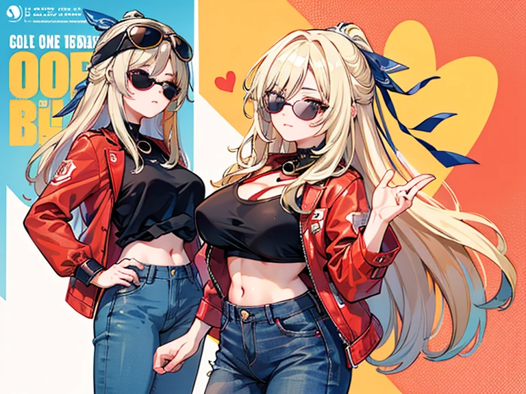 ((((espetacular))) ((heróico)) (((intenso))),background, misto-language_text, letras japonesas em graffit ,garotas, excelente iluminação, sidelighting, (), vhsKeeper,, estilo GUILTY GEAR -STRIVE perfeito ultimate (cor plana: 1.3), (magazine_cover: 1.4), (multicolored_background: 1.3), striped_background, card_background, :: estilo comix por joe madureira :: peças circulares de metais brancas coladas nos braços saindo brilho amarelo cintilante,beautiful woman with long hair ultra detailed, (beautiful and clear background:1.2),, fantastic paintings ,graffit style, flowers, olhos altamente detalhados , a t-shirt or dressed in a white blouse underneath, with both fists in a fighting position, and bracelets, fighting against an enemy, with long black hair , stained glass colored, out, vibrant, alphonse mucha style, fantastic paintings by joe madureira ,high quality, art,kelly brook beautiful woman with long blonde hair , freedom, soul, digital illustration, comic style, perfect anatomy, centered, approaching perfection, dynamic, highly detailed, watercolor painting, artstation, concept art, smooth, sharp focus, illustration, art by carne griffiths and wadim kashin,big breast,alone anime girl with a medium lenght pose and cute clothes, short pastel blonde hair , heterochromia, perfect anatomy