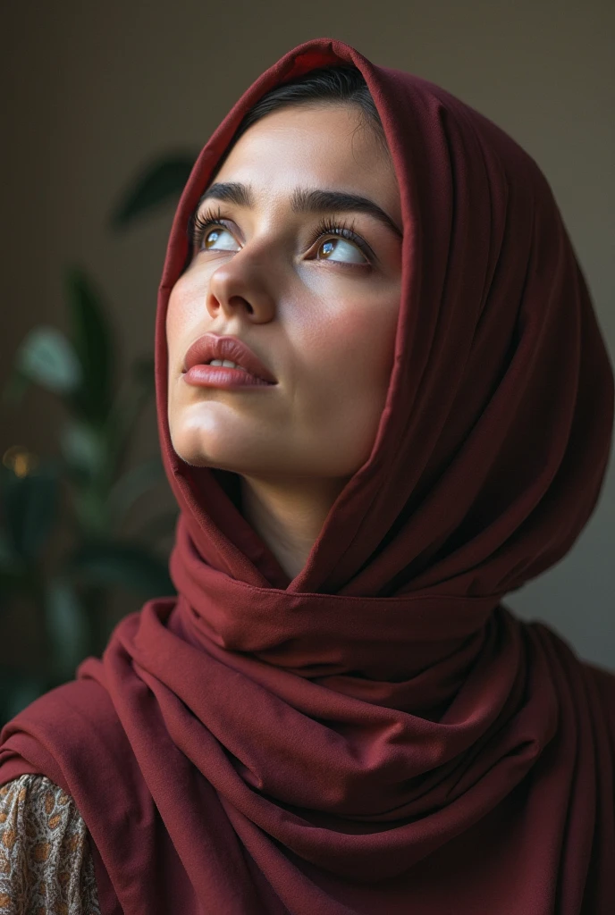 naked hijabi girl covered with cum