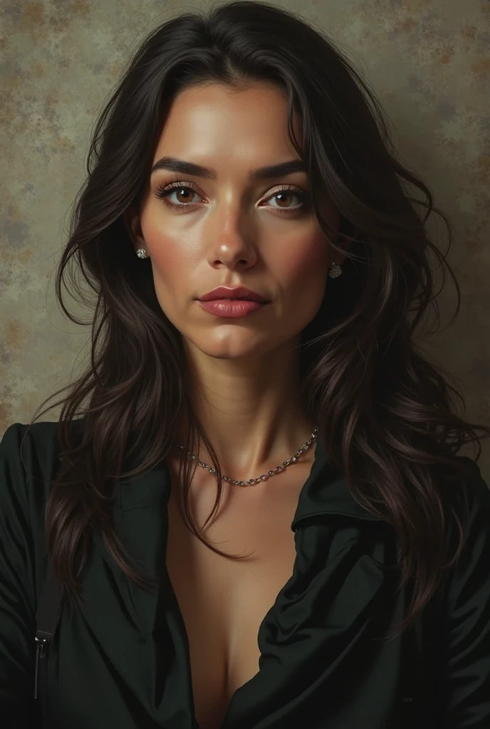 A portrait of a resilience woman sitting