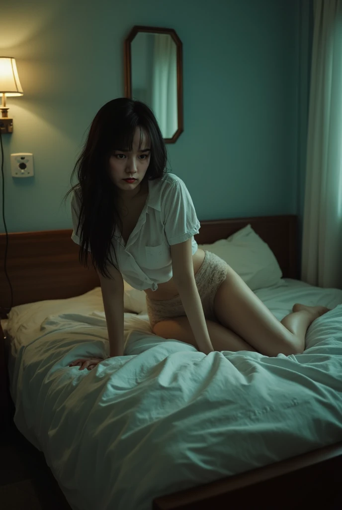 Hitwoman in bed