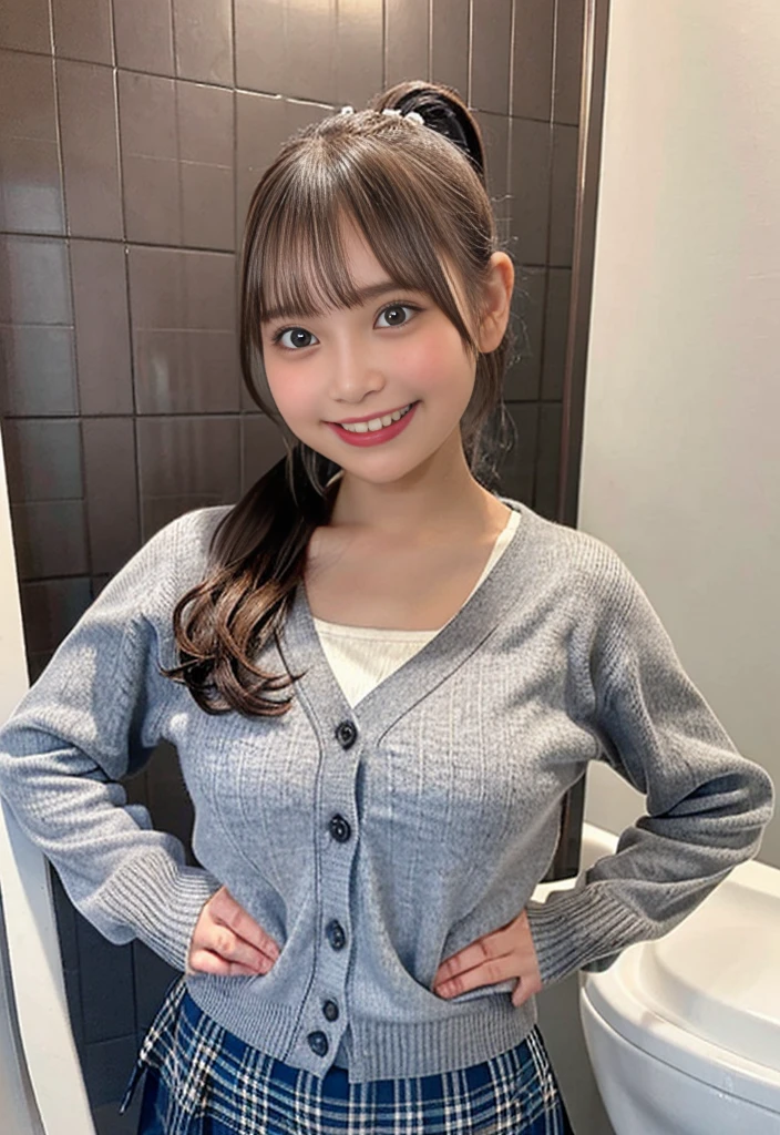 A sweet real person wearing JK