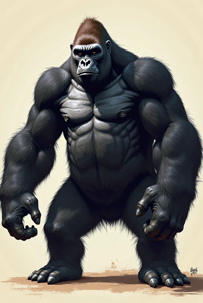 gorilla、muscle