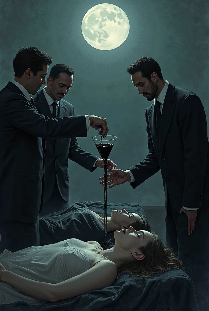 Liquor cabinet with 3 bodies together with 5 shelves each