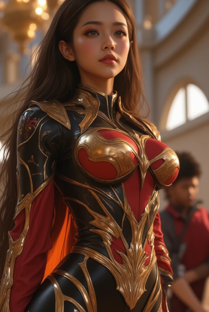 (filigree:1.3),(steampunk:1.4),
(masterpiece),(best quality:1.0), (ultra highres:1.0), detailed, 1 young girl, detailed beautiful skin, face focus, detailed eye, upper body,
Anger, Sarcasm, Swearing, Akimbo, Accusation, Angry, Frowning, Open mouth, Open nose, Indifferent, Arrogant, detailed frilled bra,
(Superheroine:1.98),
Moist lips, gorgeous accessories, Ornate accessories, silver crowns, Ornate bracelets, Ornate rings, princess, fantasy world, palace, full body,((miranda kerr|Gal Gadot|kendell jenner|lalisa manobal|Charlize Theron|Dakota Johnson|Emma Watson face)),(diamond over vagina:1.4), nipple sticker,
diamonds, ruby, tattoo below navel,prestige, gorgeous, luxury, royal palace, jewelry, gem, gold, silver, diamond, glint, sapphire, ruby, emerald, pearl, amber, obsidian,, nipple sticker, tattoo,
red|green|blue|green|orange eyes,(pelvic curtain:1.5), aperture 1.4,(deep of length:1.4)