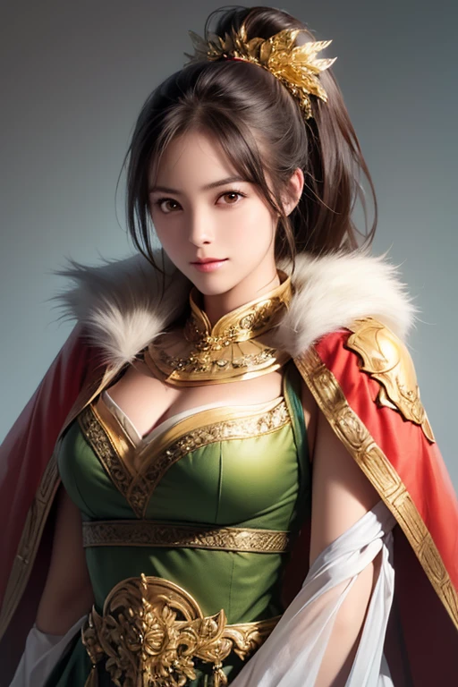 (sexy,beautiful,detailed) Ariana Grande as a green lantern, (illustration,artwork), (best quality,4k,8k,highres,masterpiece:1.2), ultra-detailed, (realistic,photorealistic,photo-realistic:1.37), vibrant colors, captivating eyes, radiant smile, flowing red costume, dynamic pose, enchanted red lantern ring, mystical energy emanating from her, glowing red Lantern logo on her chest, intense shadows and highlights, cinematic lighting, cosmic background