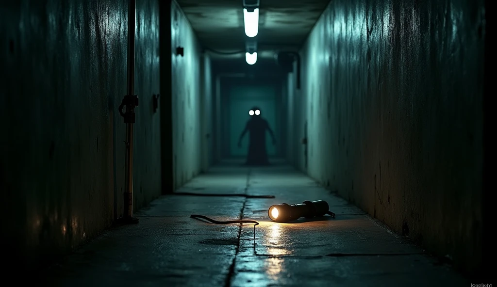 illustration of the basement of a house where a member of an exploration team is possessed, it&#39;s completely dark because it&#39;s night, use dark and somber tones, make an image to convey fear, extremely detaild, photoshot_\( ultra\), photoshotrealisitic, realisitic, Post-processing, Maximum details, roughness, real-life, ultrarealisitic, photoshotrealism, photoshotgraphy, 8k hd, photoshotgraphy