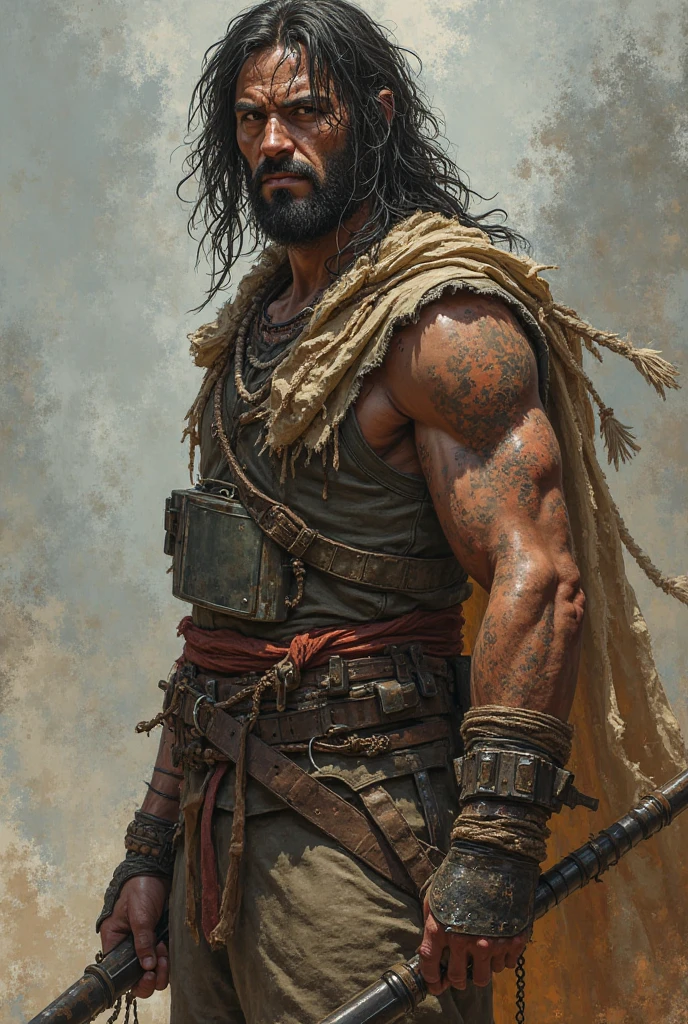 Best Landscape Jungle,The Wild West,Fight on the street of the town, Two are fighting, One Indian, Mud Rain