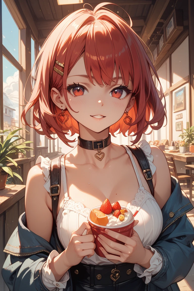 anime girl in a kitchen with a cupcake and a bottle of milk, seductive anime girl, extremely detailed artgerm, beautiful alluring anime woman, anime girl drinks energy drink, ig model | artgerm, , anime food, [ 4 k digital art ]!!, attractive anime girl, in the kitchen, anime girl, a human-like juicy peach