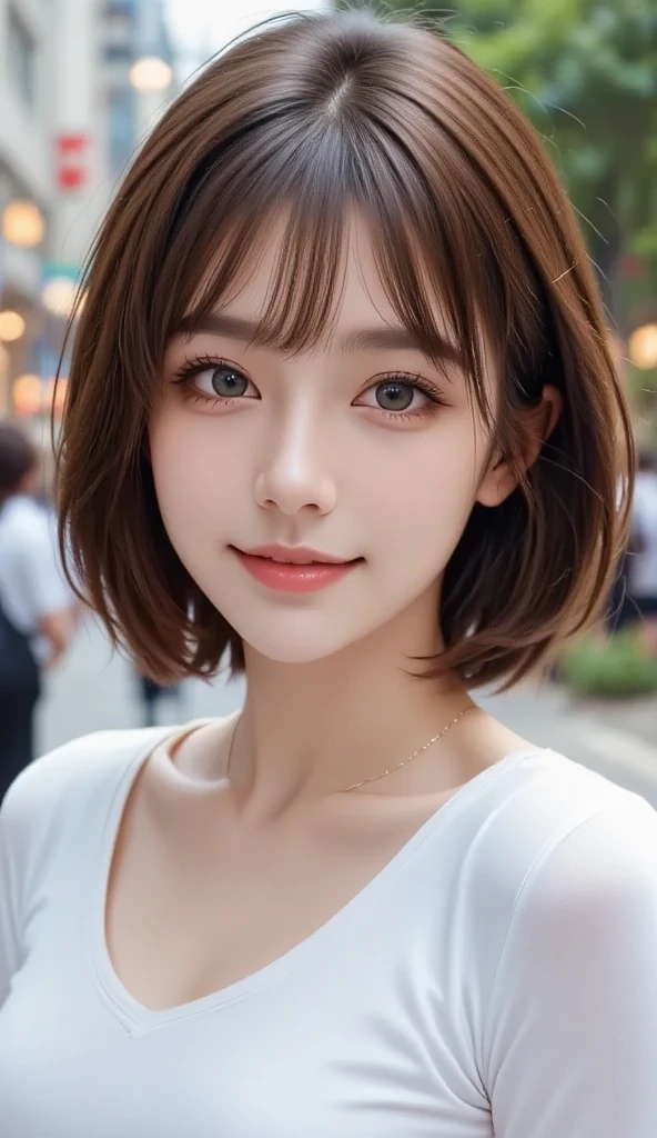 (8k, RAW Photos, Highest quality:1.2), (reality, reality的:1.4), (非常に詳細な8kwallpaper)、Sharp focus, Cinema Lighting, 細部までBeautiful Eyes, Asymmetrical bangs, Glowing Skin, Highly detailed skin ,High resolution, Attention to detail, Detailed hairstyle, Detailed beauty face, Hyper Real, Perfect limbs, Perfect Anatomy ,1 Japanese girl,Famous idols of Japan, Perfect female body,smile,short eyelashes,double eyelid,Look straight here,winterのコーディネート、Stand up straight and face me, whole body ,winter,Warm clothes,look straight at me,Streets of Europe、Tabletop、wallpaper、reality的、Bright lighting、Professional Lighting、Face Light Smooth Lighting、Japanese women、Adult、Beautiful woman、action、gravure、Sexy、so beautiful、Beautiful Skin、Beautiful and detailed、Detailed face、slim、moderately、((short hair))、((Brunette Hair))、Brown eyes、Looking into the camera、Small Bust、Cleavage, Pretty face,, smile, Blurred Background, 超High resolution, Backlight, Top-down angle,whole body、Accurate 5 fingers, software , Bony body, Japanese women, One person, Perfect body, 超Detailed face, Detailed lips, Beautiful Eyes, double eyelid, Light brown hair, Asymmetrical hair, Asymmetrical bangs, Messy Hair,