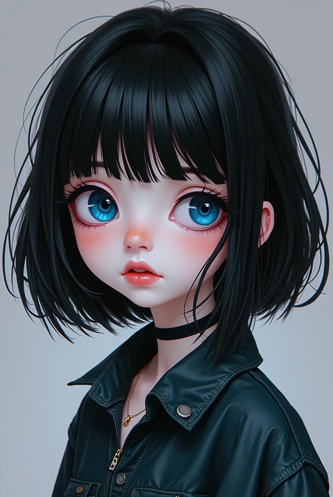 digital illustration, , black, black and white, HD, 2D --auto --s2