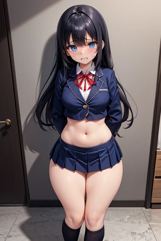 Drawing、Full body image、Sailor suit、He has a crazy face、Stupid woman、Two men and women in a love hotel、men and women、There is a bed、Sexual relations、sugar daddy、Ahegao、Oho face、The woman is attached to the man、Sexy woman with a Yakuza man、She has her huge breasts grabbed by a gangster man、A man is standing close behind her、Sex with multiple men、エロいSailor suit、Sex scene、She shows off her huge breasts to seduce the man、Had sex、Long black hair、character、whore、bimbo、cunt、Slut、Slut、Long saggy breasts、Underboob、I love dick、dick crazy、Stupid woman、Prostitute、Lewd 、Streetwalker、I love having sex with lots of guys、smile、ちんぽとsmile、Curvy body、Stupid face、Stupid pose、Stupid and lewd clothes、Sailor suit、White blouse with pleated micro mini skirt、I can see my belly button、Wearing thigh-high socks、Wearing red stiletto heels