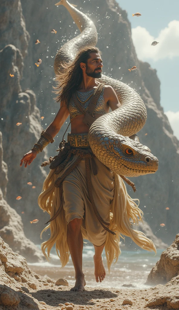 Create Khal Drogo from Game of Thrones by sharing with his imposing dragon