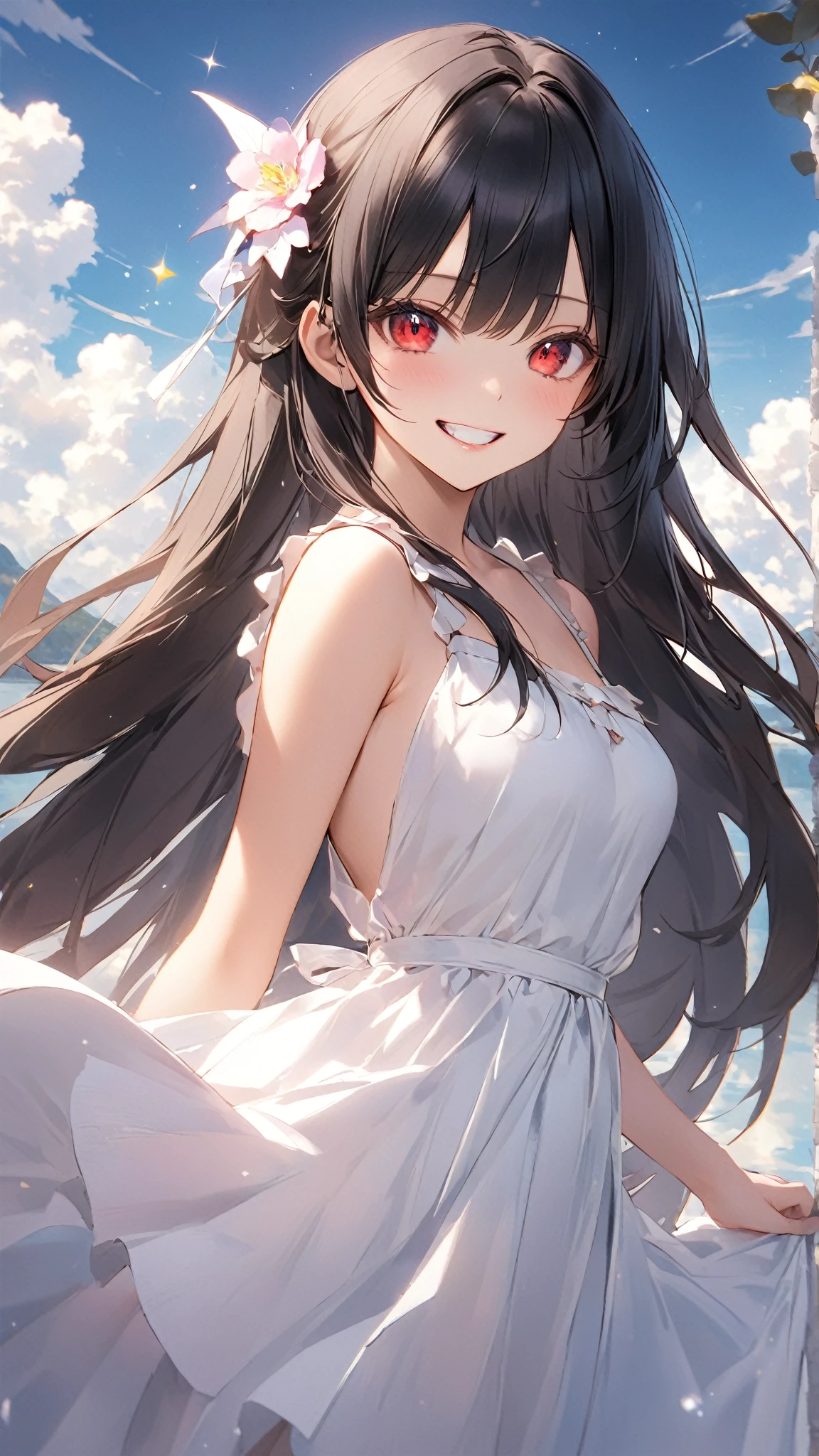 <lora:fumin-000008:1>,((masterpiece,best quality, detailed)), ultra-detailed, detailed hair,cowboy shot, (1girl:1.2), solo,( long hair:1.3), (floating hair:1.2), (smile:1.1),medium breasts,white headband, standing, (evening gown:1.3),<lora:pastelMixStylizedAnime_pastelMixLoraVersion:0.6>