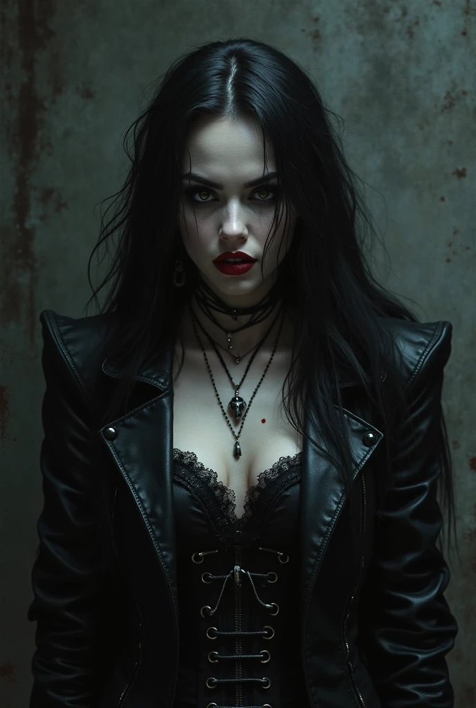 female goth vampire