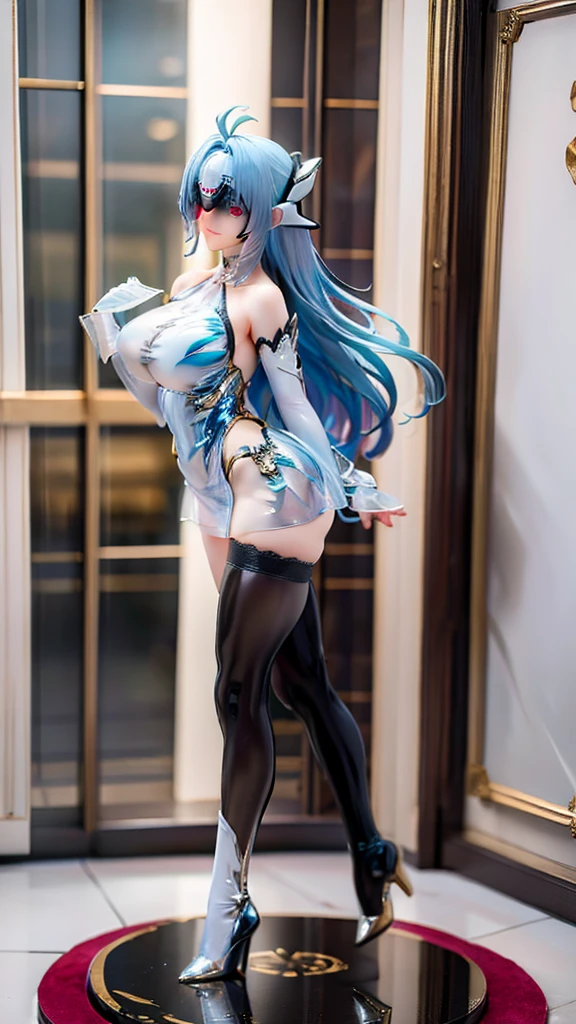 ((Above the shoulder，facial closeups))， Bigboobs， looking at viewert， ultra-realistic realism, Ghibli-style colors,  Ghibli-style colors, japanese manga,  Standing Picture, angle of view,  foreshortening, foreshortening, 8K, super detailing，All women have big breasts,Endless realism, cellshading,，character sheets, reference sheet, Standing Picture, 8K, super detailing, 1080p, Women's HD，femele, 16k, A high resolution, Best quality, high high quality, Anatomically correct, tmasterpiece, Acura, hyper HD，as elegant as a swan，unreal-engine， Ghibli-style colors,   japanese manga,  Standing Picture, angle of view,battle armor，ssee-through，Lace skirt，Blue hair，Red-eyed，Sexy big breasts，Transparent tulle clothes