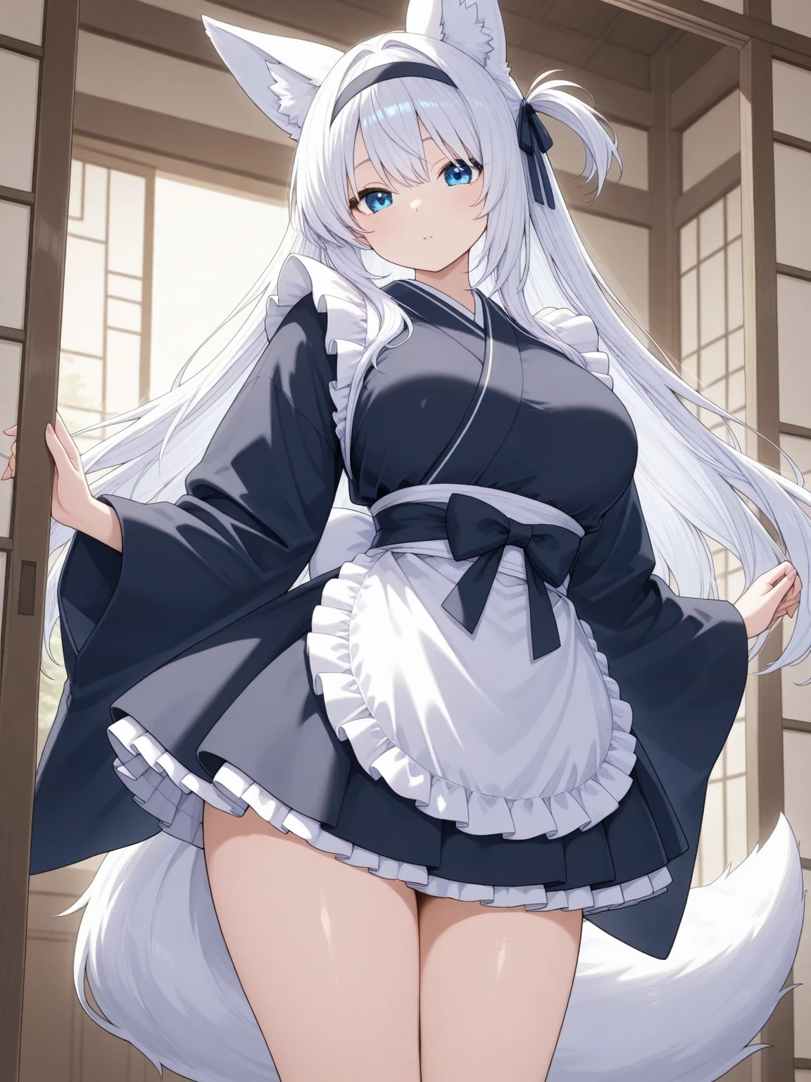 1girl, gigantic breasts, yukata, japanese_style, night, two side up, cat ear,hyper breasts, open_yukata, off-shoulder, full_body, (all fours:1.3), , blush, (sweaty:1.5), large areolae,chains, (torn clothes:1.3) ,Lactation, ahegao,