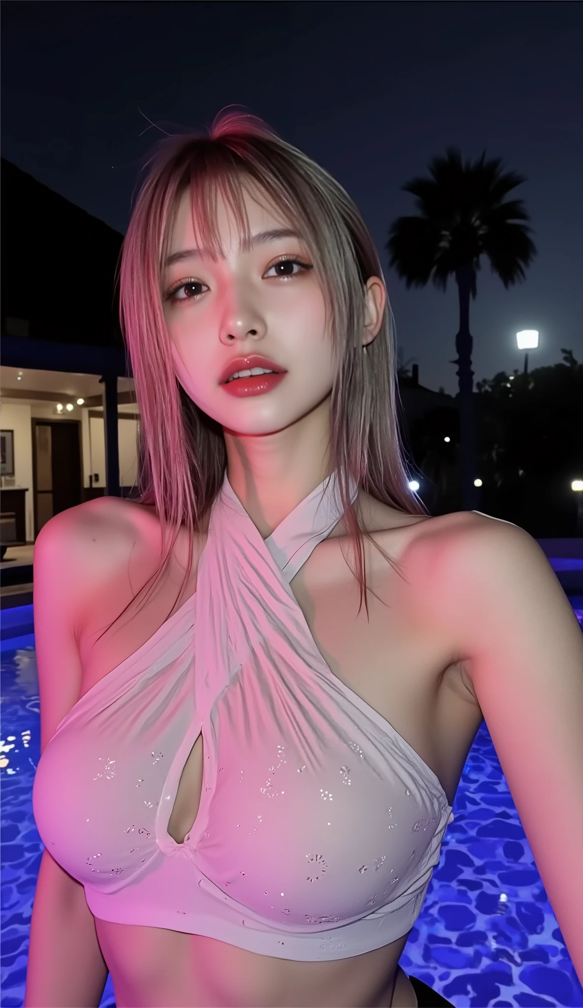 3d girl,yamanaka ino, modern dress, sexy look