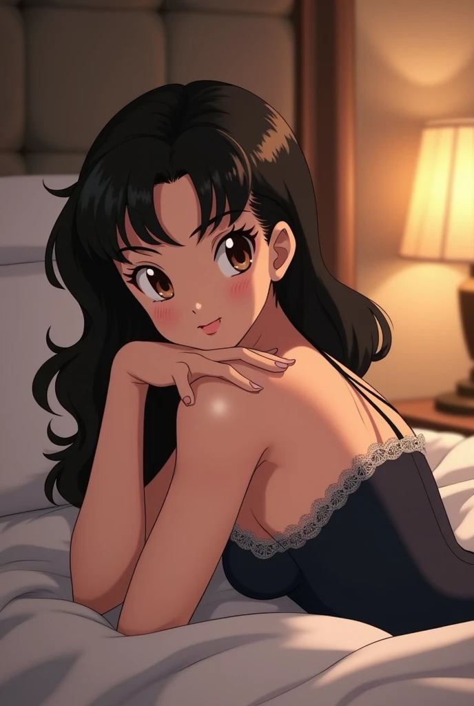 Realistic 8k CG, Masterpiece, ((Ultra detailed backgrounds, Delicate pattern, intricately details)), (Highly detailed, Fine details), Best quality, (Photorealistic:1.4),Beautiful lighting, absurderes, RAW photo, filmgrain, viola, 1girll, Black hair, Smile, Long hair, Solo, flower, jewelry, Earrings, hair adornments, hair flower, Brown eyes, dress, Smile, Brown hair, necklace, Bare shoulders, beautiful detailed lips, (Medium breasts),1girll, 独奏,exhilarated,Be red in the face,detailed finger,tmasterpiece,hoang lap,(((1girll:1.5,a matural female,Solo))),on top of the bed,a skirt,sitted,bound legs,business dress,Pull up her skirt,((perspire,Be red in the face,Blush:1.5)),Particularly heavy blush,Stick out your tongue