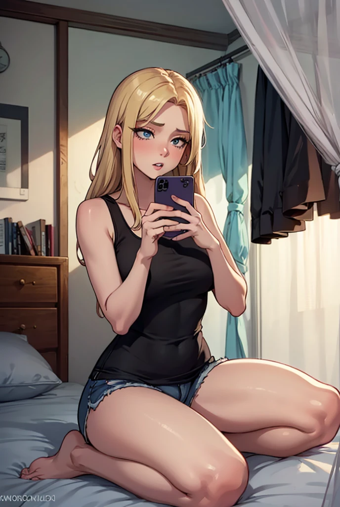 Une femme blonde de 23 ans, ((gros seins)), ((hyperréalisme)) ,. cheveux blonds avec des racines châtain clair. cheveux blond, Cheveux aux racines brunes, cheveux très longs, cheveux très longs, cheveux très longs, Beau, vue de face, selfie, photo prise avec iPhone, pull vert élégant, selfie sur le balcon, haute qualité, iPhone HD, seins énormes, Sourire timide, ultraHD,(( latin woman with french bulldog)) a beautiful body with big breast, long blonde hair, grey hoodie with beautiful honey-colored eyes, big lips, a Latin woman, big eyelashes professional make up, Très jolie, 20 ans, Instagram, influenceur, mignon, pose sexy, portant un hoodie décontracté dans son salon , haute résolution, Ultra-détaillé, , éclairage professionnel, faire la moue, expression maussade,