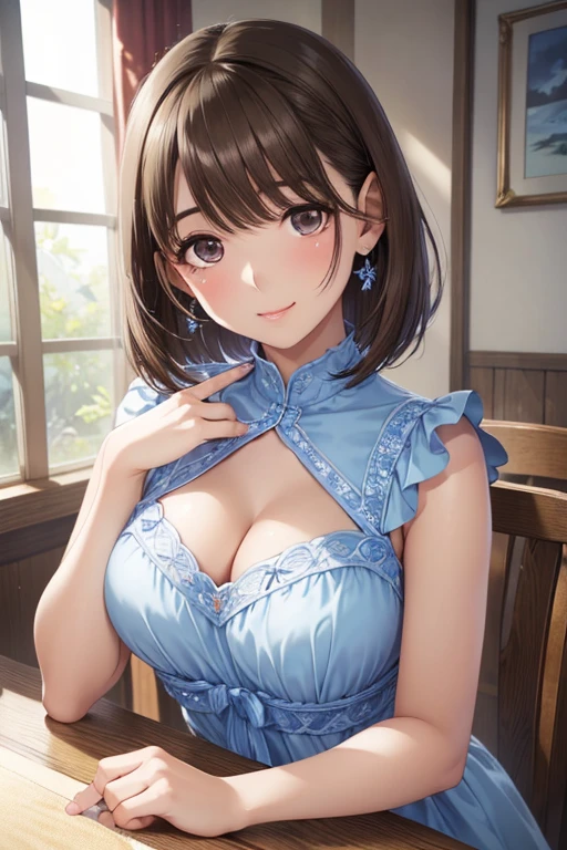 (((masterpiece))),(((High resolution)))、(((8K quality)))、(((perfect face)))、(((Korean idol))), ((sleeveless)), (((mini pencil skirt))), look at the camera, ((top quality eyes)), detailed face, (detailed texture), look at the camera, big tits