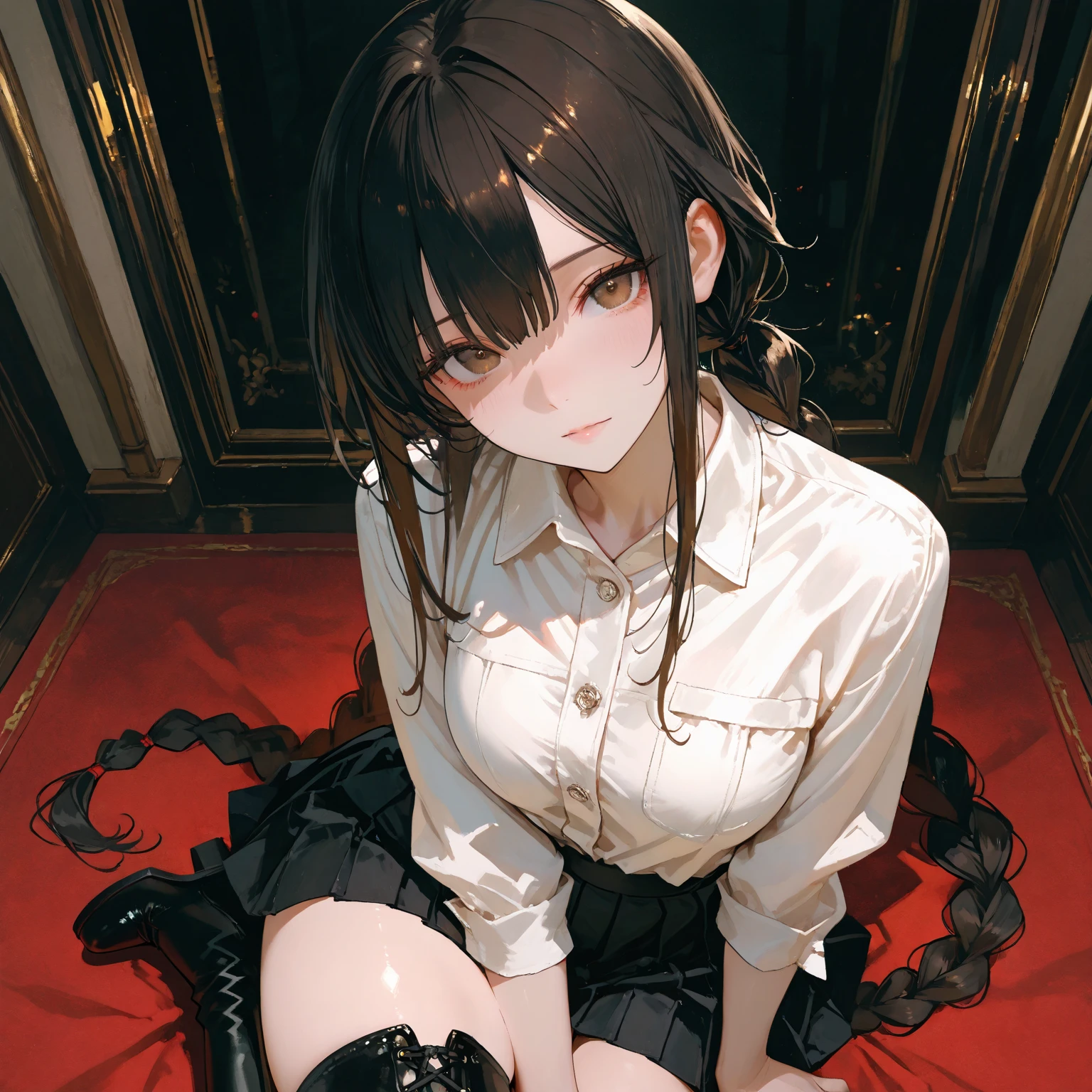 longeyelashes, detailed beautiful face, 4k quality, (arms behind back:1.5), bound arms, Red rope, blushing, , gag, gagged, shibari, bondage, close ups, best quality, highres, standing,high quality, best quality, masterpiece, absurdres, 1girl, blush, bedroom, sitting, vibrator in pantie, tears, embressed, spread legs, m_legs,,((kneeling, arms behind back, bound arm, bound wrists, bound legs, wrists behind waist, rope bondage, shibari over clothes)),(masterpiece:1.2), hands behind back,in the jail,jail,masterpiece, best quality, arms behind back, bound, front view, rope, full body, hanging, 1girl, rachelroth, purple,forehead , leotard, (feet off the ground:1.3),masterpiece, best quality, highres, hmharuna, white hairband, hairclip, anchor necklace, jewelry, white jacket, pantyhose, black shirt, grey skirt, cowboy shot, standing, street,