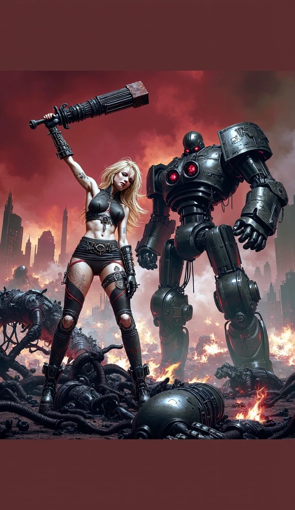 Britney Spears sexy with army uniform armed with a machine gun,artwork, high quality art,
Realistic and with the realistic apocalyptic background in 4K --auto --s2