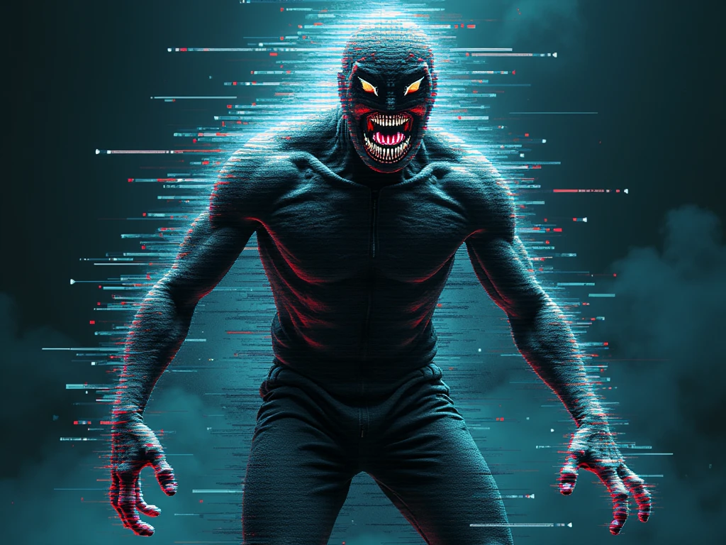 Draw Homlander, a character from the series The Boys, as graffiti on a wall, killing 3 innocent people with laser beams coming out of his eyes