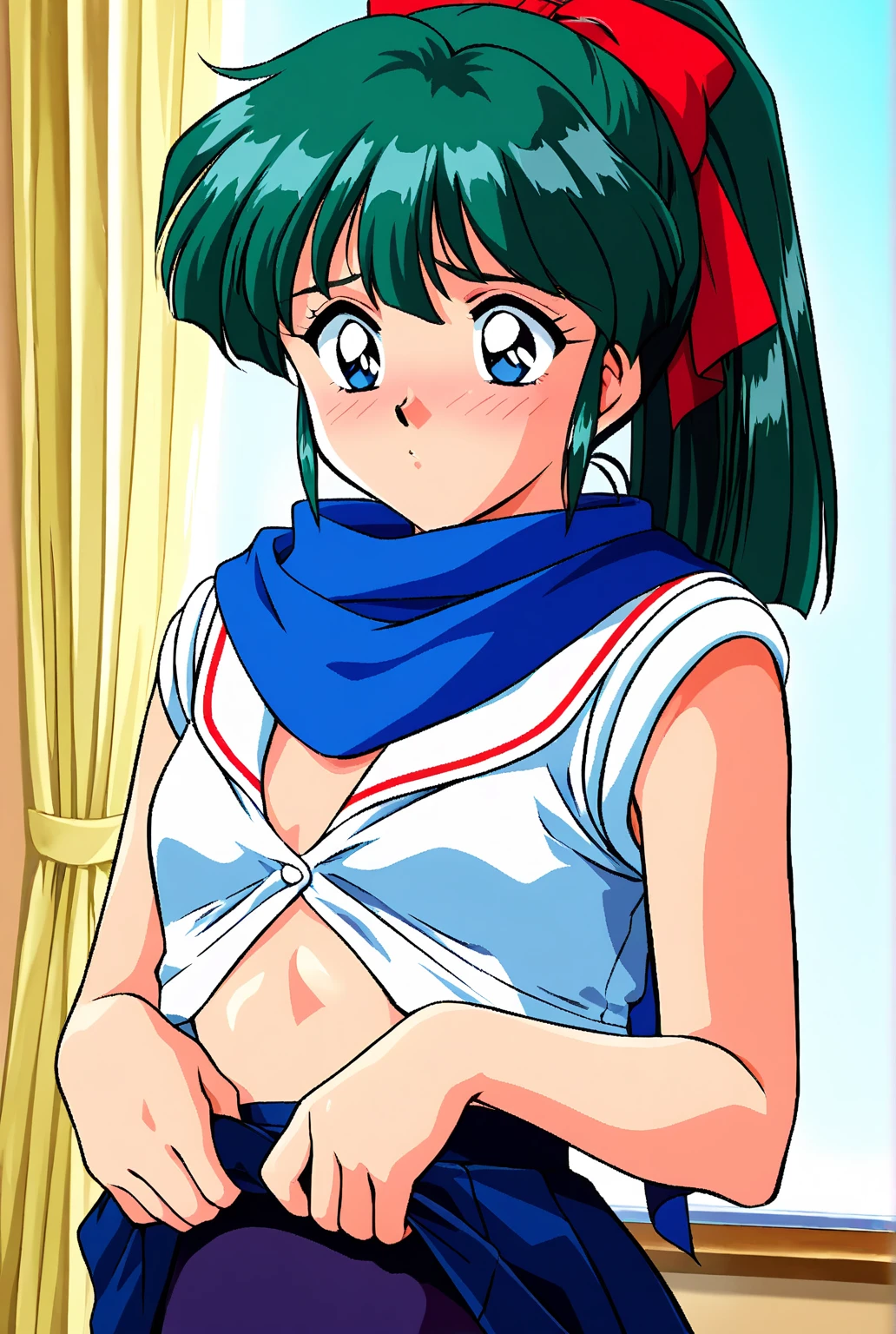 , tall, Show upper body, Small breasts, Small breasts, Small breasts, topless, topless, topless, Nipples are visible, Nipples are visible, Nipples are visible, Large nipples, akimoto komachi, green hair, parted bangs, short hair, low ponytail, hairband, , purple jacket, long sleeves, cropped jacket, red bowtie, blue dress, short dress, pleated dress,, , tall, Small breasts, Small breasts, Small breasts, topless, topless, topless, Nipples are visible, Nipples are visible, Nipples are visible, Large nipples,