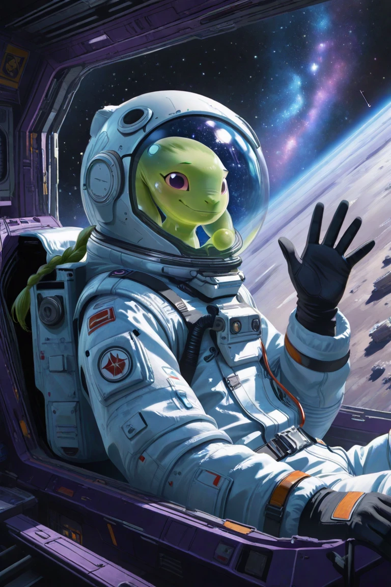 Astronaut reptar