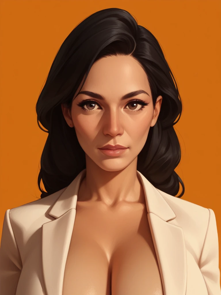 thepit bimbo, photorealistic, redshift style, sexy chinese woman, asian goddess, ((((older woman, wrinkles)))), huge breasts, ((sexy doctor, white lab coat)), voluptuous, glasses, jewelry, (angry, angry face, mouth wide open, closeup, extreme closeup), ((long black hair)), juicy full red lips, silicone lips, high quality, white background, plain background, solo, mischievous, sultry, seductive, suggestive, provocative, haughty