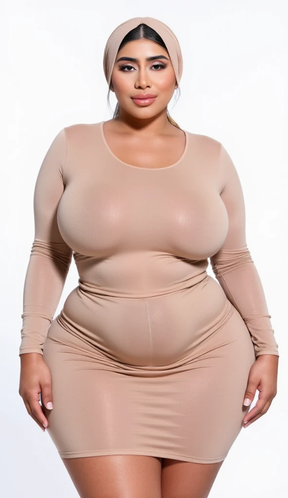 Iskra Lawrence, pale skin, thin waist and thick big quads, muscular legs, curly hair, muscular body, thicc body, big butt, clear eyes, thicc fitness, Photography, Highly detailed, ((best quality)), ((masterpiece)), (detailed), perfect face, well defined and muscular thick legs, PAWG, ((com vestido))