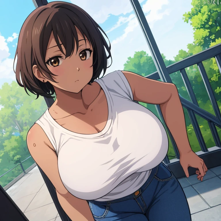 nsfw,cowboy shot,plump,{{{erect nipples}}},{{{thigh focus}}},bob cut,{{hairpin}},brown hair,{{{erect nipples}}},nipples through,nipples visible through clothes,{{{{{sweaty skin}}}}},white long camisole,{{white panties}},{{{{fullback panties}}}},{{{Wet clothhes}}},bare tits,{{{{{city}}}}},{{{crowd}}},many mens,audience,multiple mens,{{{audience}}},{{{{{sweaty skin}}}}},{{{long camisole}}},shirt lift,{{{{{bare tits}}}}},{{{{{city}}}}},erect nipples,{{{show off breasts}}},{{{breasts out}}},{{{show off nipple}}},huge breasts,{{{{{tainaka ritsu}}}}},{{{{{in K-ON! style}}}}},exhibitionism,exhibitionism,public indecency,embarrassed,aroused,{{{masterpiece}}},{{{best quality}}},{{ultra-detailed}},{illustration},{{an extremely delicate and beautiful}}