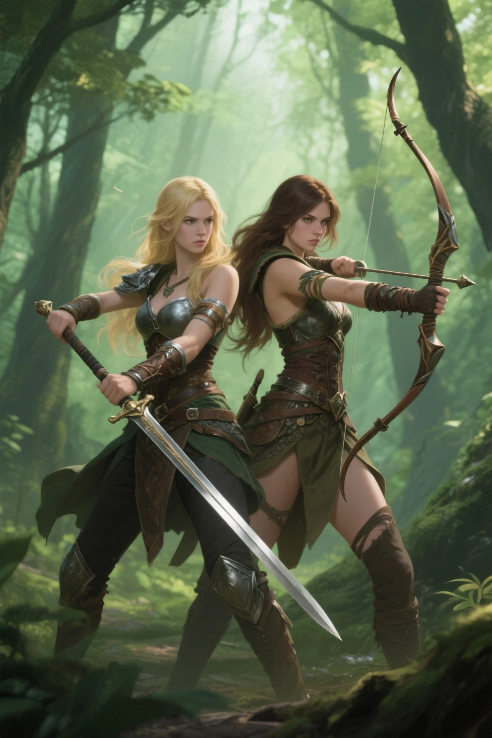 Two-Elf Archer