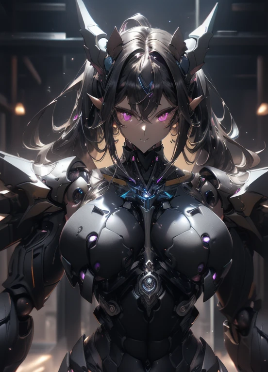 1 girl,Browsing Caution,Helmet, brainwashing, visor, wire, clavicle, Eyes glowing purple,Absurd, brainwashinging,Hollow Eyes, Big Breasts, Expressionless,Emotional erasure, (Black latex tight bodysuit),avert your eyes , 全身shape,(Highest quality、4K、8k、High resolution、Must have:1.2)、Very detailed、(reality、reality的なです、reality的な:1.37)、Ticker、Hyper HD、Studio Lighting、Ultra High Definition Paint、Sharp focus、Physically Based Rendering、Extreme Detail、Professional specifications、Vibrancy and color、Blurred、Sports portrait、landscape、Horror Style、anime Big Breasts、sf、photograph、Concept Artist、Five Fingers, Perfect body, {{{masterpiece}}}, {{{Highest quality}}}, {{Very detailed}}, {shape}, {{Very delicate and beautiful}},Improved cost performance、All Roles、Canon 5D MK4でphotograph、photograph,
