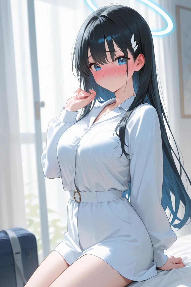 (Masterpiece, Best quality:1.4), (modern times), (Cowboy shot), 1girll, Solo, angle of view, sfv, Stunning girlfriend, (standing:1.1), Dynamic pose, (White oversized sweater, knitted sweater:1.4), (Tight Yoga Pants,dark grey yoga pants:1.4),(Navy blue short jacket,jean jacket:1.4),long Brond Hair,By bangs,heart - shaped face,Elegant face,beauitful face,High detail face,Highly detailed skin,skin pore,sub surface scattering,(Blue eye details),realistic pupil,crisp breasts,(Quiet:1 8),looking at viewert,full blush,'s plump lips,at centre,coffee shop in background,Sunnyday, ventania, detailed back ground, depth of fields, atmosphric perspective, Volumetriclighting, Clear focus, absurd res, Realistic proportions, Good anatomy, 16K HD,(Beautiful)