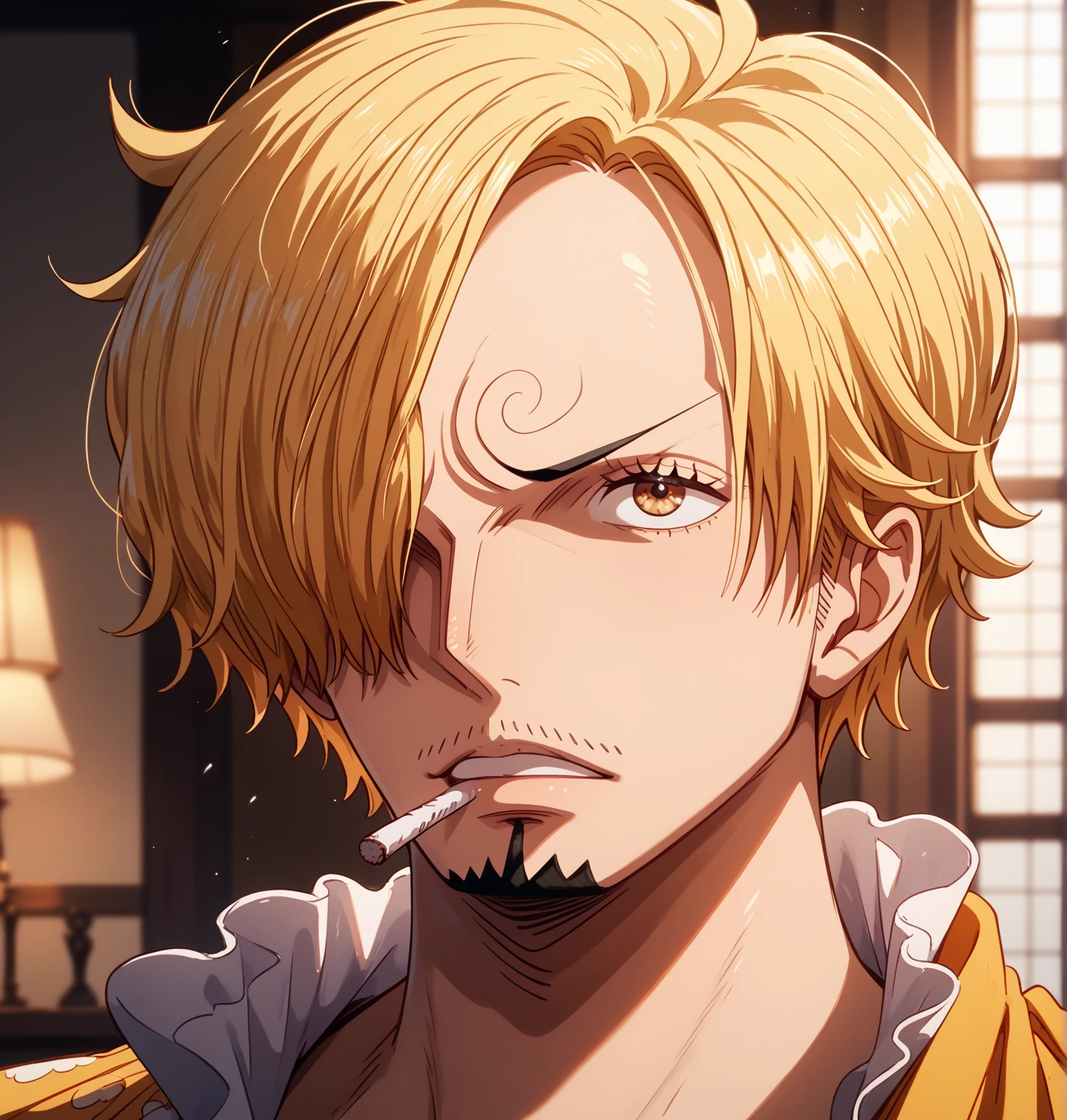 Emote one piece for twitch sanji fumando