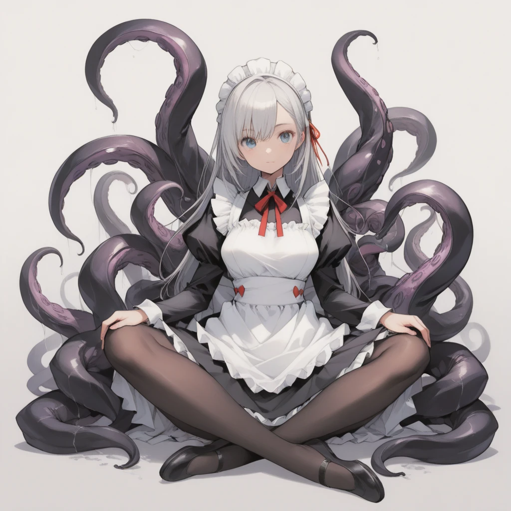 best quality, masterpiece, masterpiece,best quality,official art,extremely detailed CG unity 8k wallpaper, show foot, 4koma, vampire, long hair, white hair, tentacle hair, open mouth, seductive smile, blue eyes, breasts out, medium breasts, seifuku, bare legs, no socks, no legwear, skirt lift, tentacle, lactation, , rape, cowgirl_position, bondage, nyotaimori, uncensored, bishoujo, shota,
